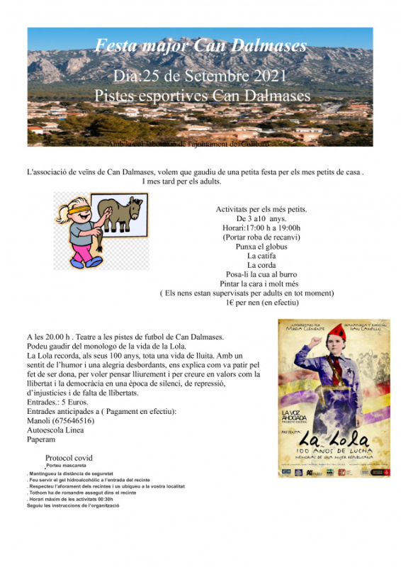 Festa Major Can Dalmases