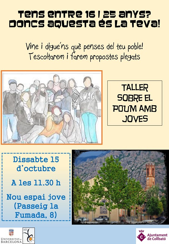 Cartell del taller de joves