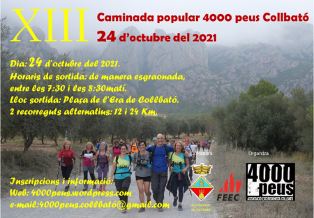 cartell caminada
