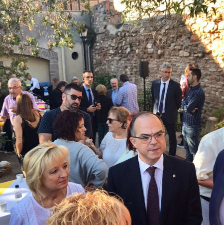 L'Ajuntament de Collbató, a l'ofrena floral a Rafael de Casanova