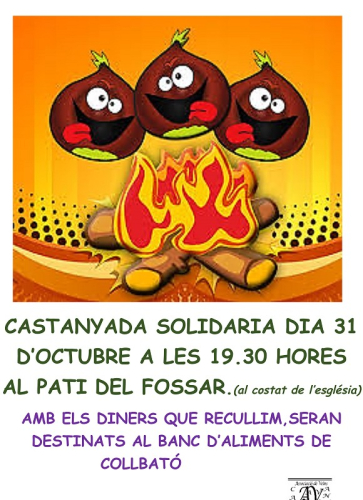 Castanyada solidària, al Nucli Antic