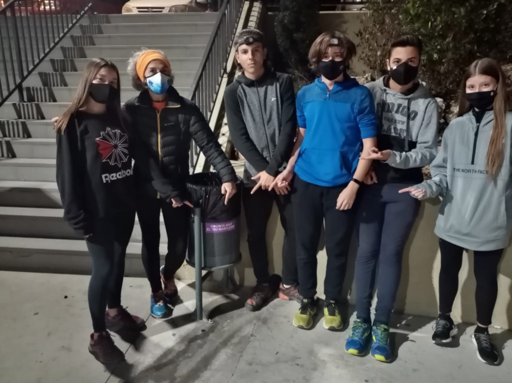 El Club Atletisme Collbató, una de les entitats que ha participat en la campanya.
