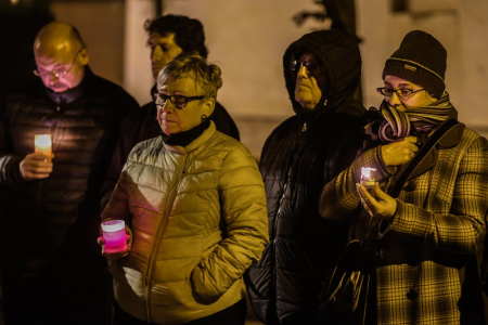 Cinc minuts de silenci per la llibertat dels presos polítics