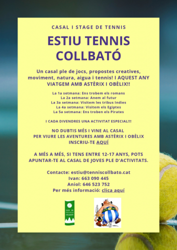 Cartell club de tennis