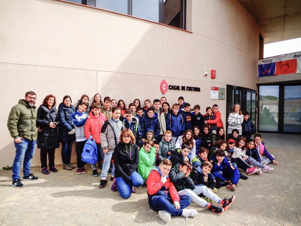 Club de Lectura Especial, amb els alumnes de 6è de l'escola La Salut