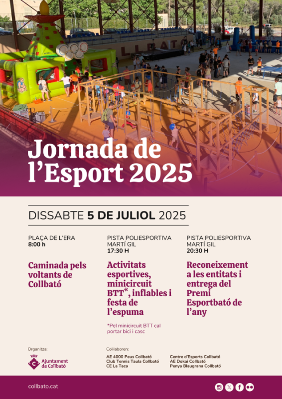 Cartell Jornada Esport 2025
