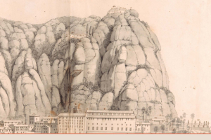 Els camins romeus de Montserrat ( S.XI - 1850 )