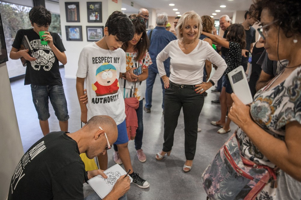 Inauguració de l'exposició Còmics i Muntanya