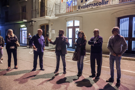 Concentració en suport del govern català