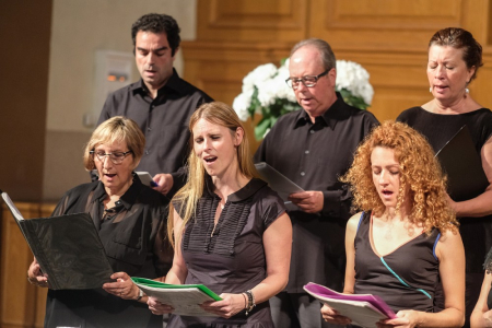 Actuació del Cor d'Adults de l'Escola de Música de Collbató