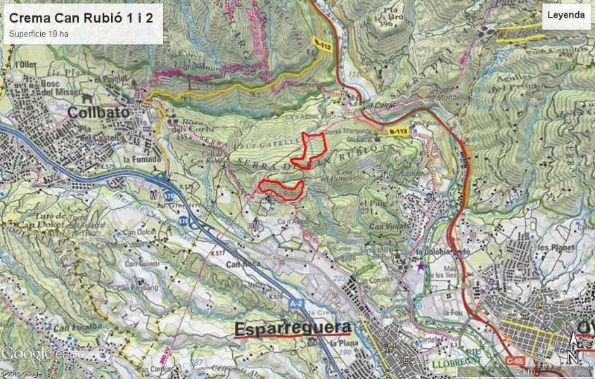 Crema del 16 de març de 2017