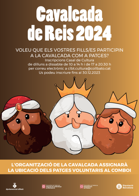 Crida participació cavalcada 2024