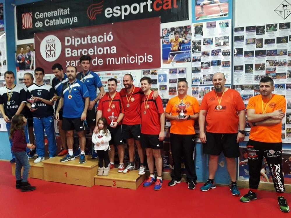 CTT Collbató, campió de l'Open B al campionat de Catalunya de Veterans 2018