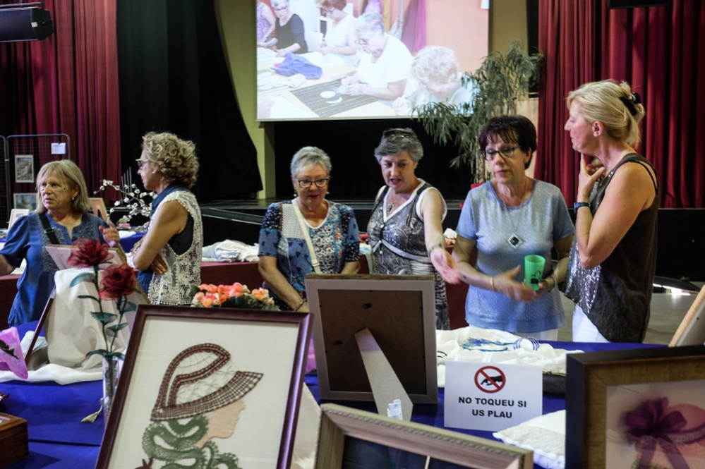 Exposició dels treballs dels cursos d'adults