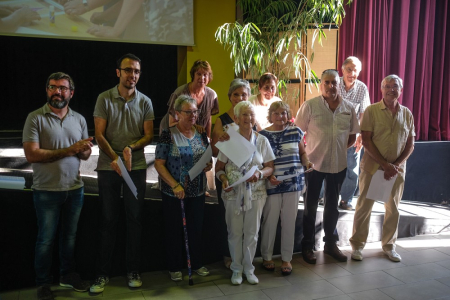 Exposició dels treballs dels cursos d'adults