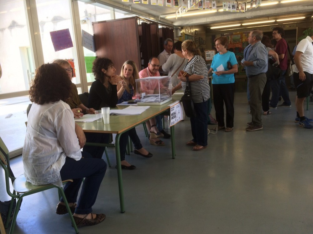 Jornada electoral a Colbató