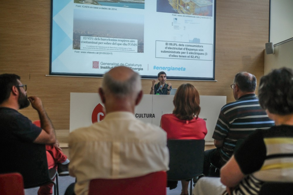 Conferència sobre la transició en el model energètic