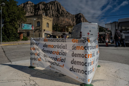 Encartellada pels presos polítics