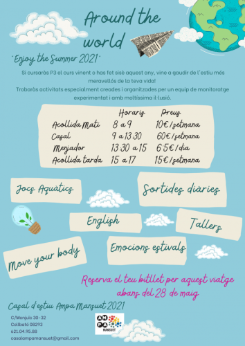 Cartell casal Escola Mansuet