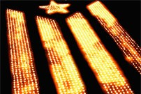 L'estelada amb espelmes
