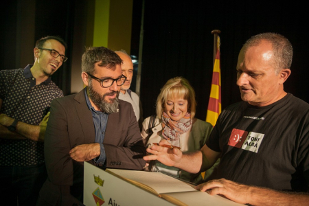 Signatura del Llibre d'Honor