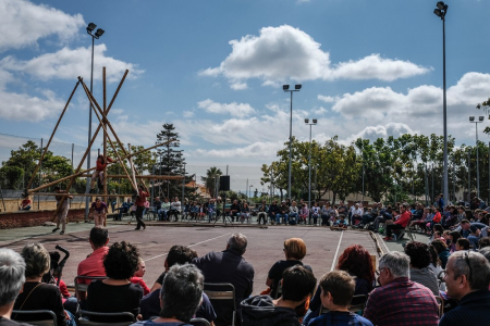 Actuació del Circ Bover a Can Dalmases