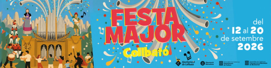 Festa Major Collbató 2026 - Portada