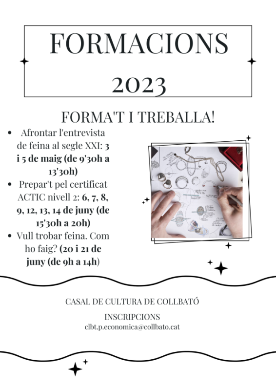 Formacions d'ocupació