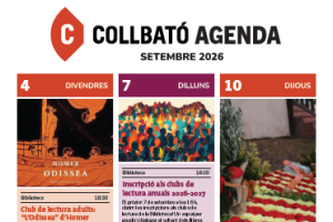 Agenda Collbató Setembre 2026