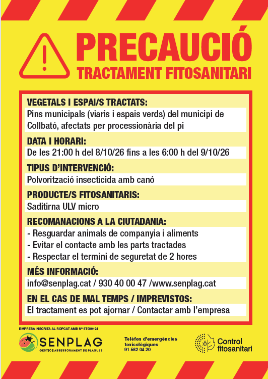 Tractament Processionària