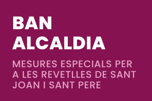 Ban Alcaldia - Pirotècnia Sant Joan i Sant Pere 2026