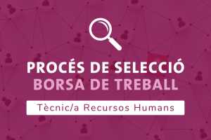 Oferta Laboral Tècnic/a Recursos Humans