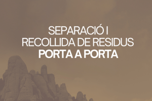 Campanya de separació i recollida de residus