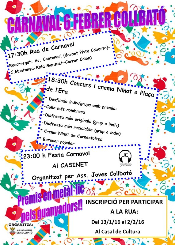 Cartell Carnaval 15'