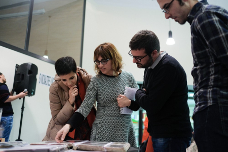 Gemma Ruiz, en el Club de Lectura