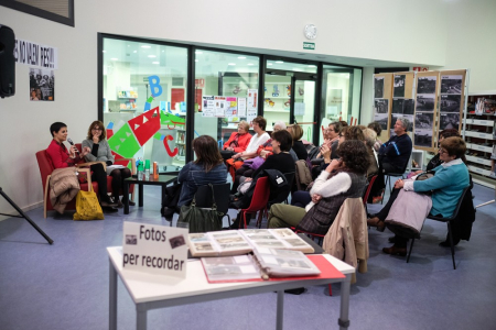 Gemma Ruiz, en el Club de Lectura
