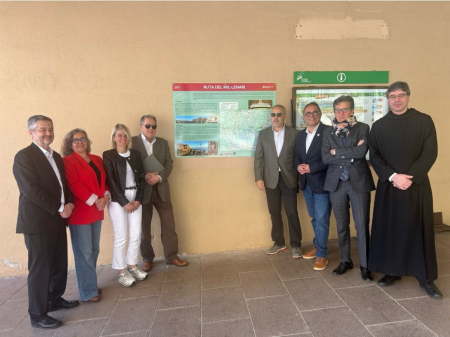 Foto de grup impulsors Ruta Mil·lenari