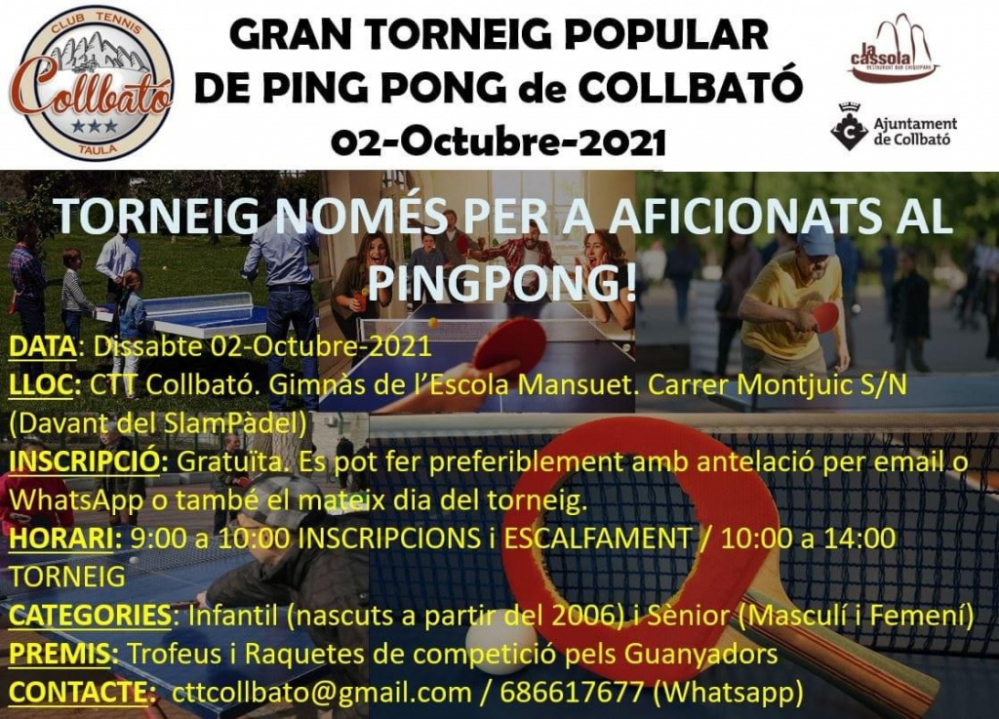 Campionat tennis taula