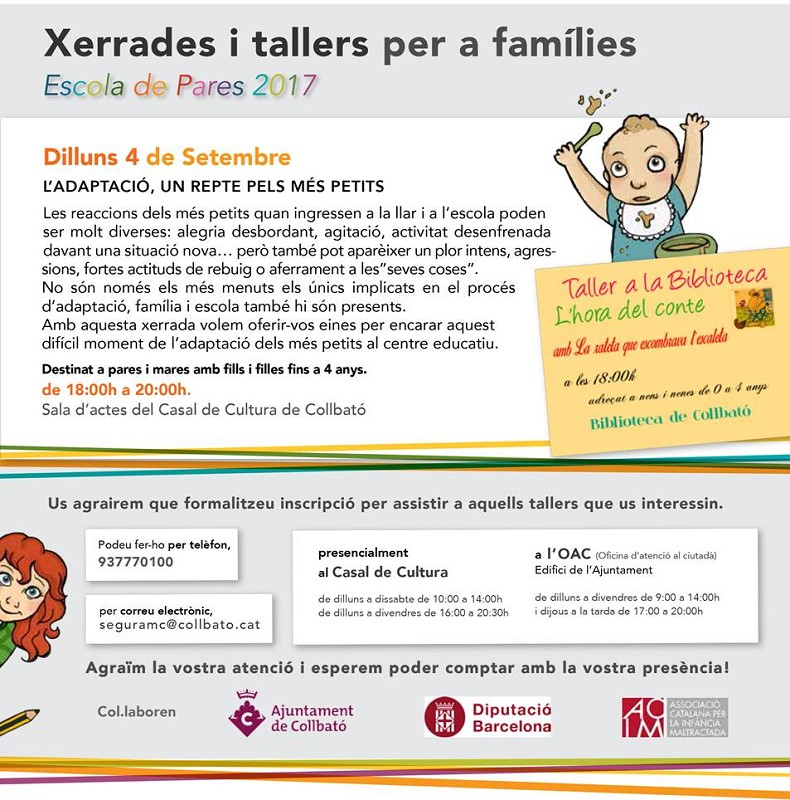 Cartell de l'Escola de Pares