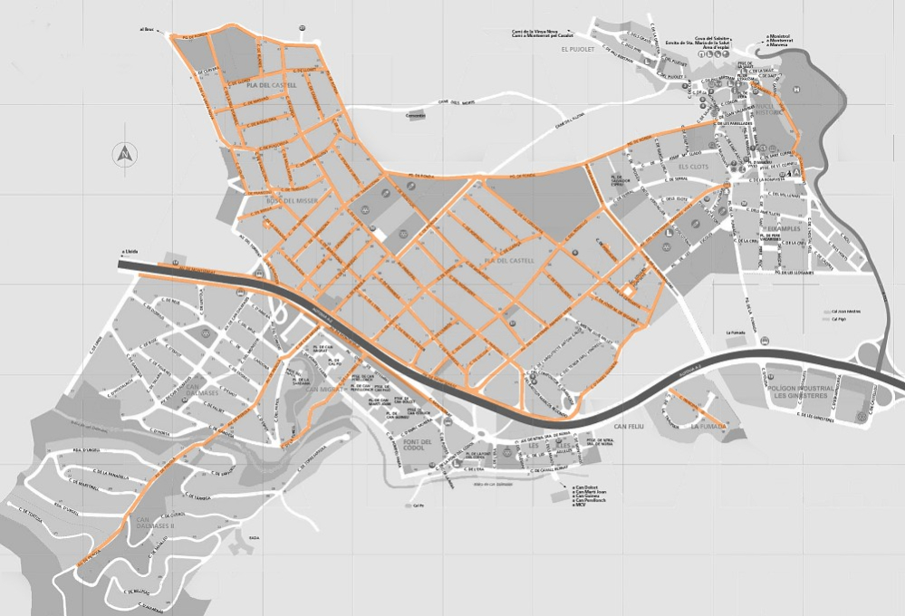MAPA TALLS ELÈCTRICS