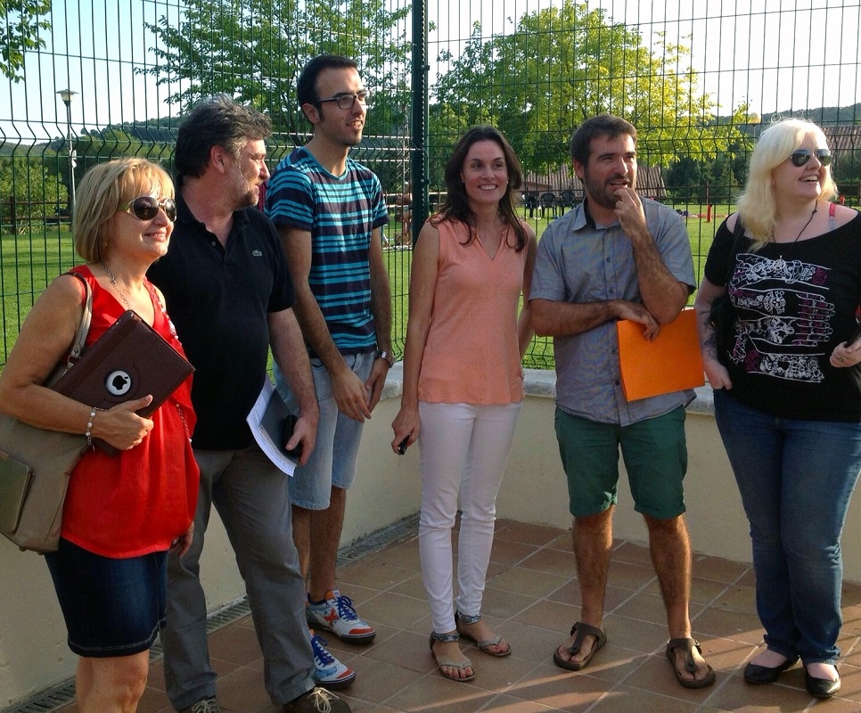 Visita a equipaments municipals.