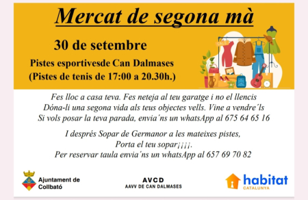 Mercat de segona mà de Can Dalmases