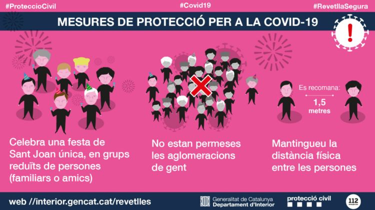 Inforgrafia consells revetlla segura