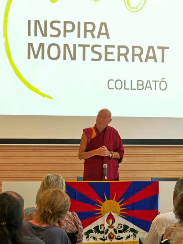 Conferència del Lama Wangchen