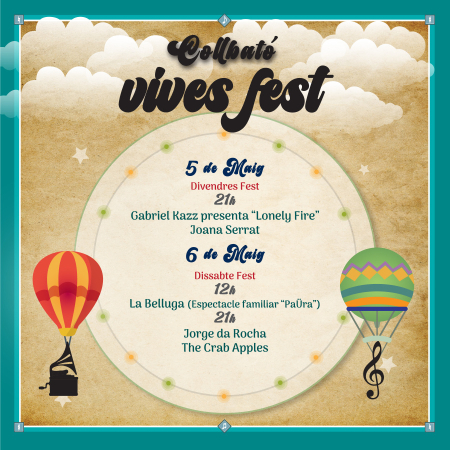 Porgramació Collbató Vives Fest 2023