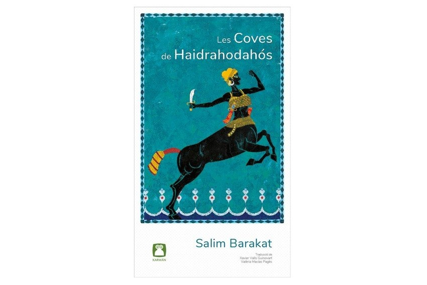 Portada de “Les coves de Haidrahodahós”, de Salim Barakat