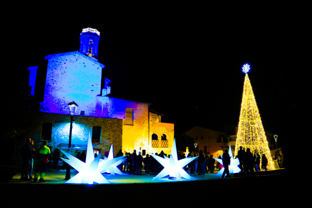 Encesa de llums Collbató