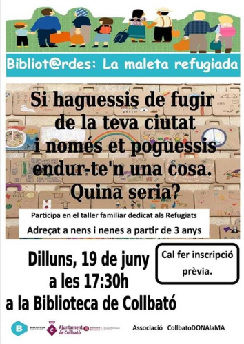 Taller "La maleta refugiada"
