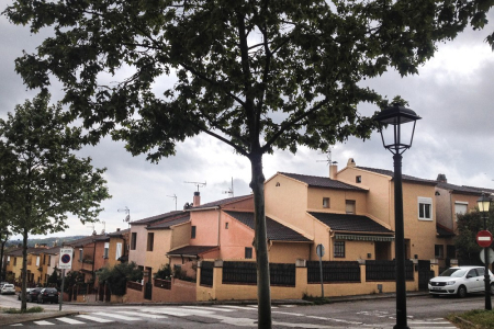 La vorera del carrer Parejades on es faran els treballs
