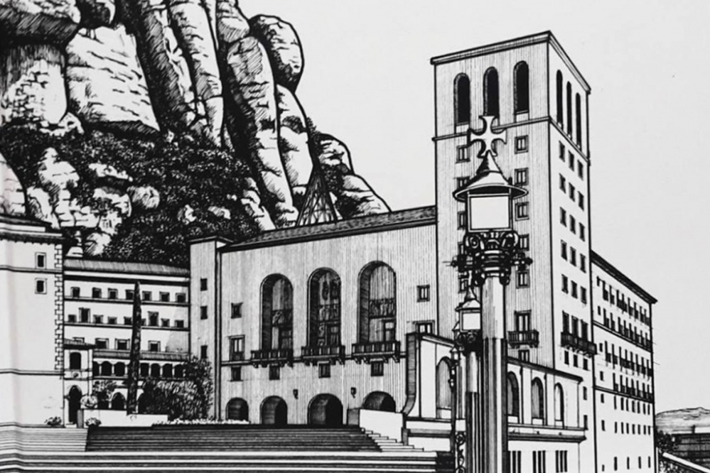 Dibuix de portada del llibre.